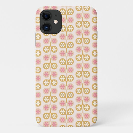 Ornamenten van Floral Case-Mate iPhone Case (Achterkant)