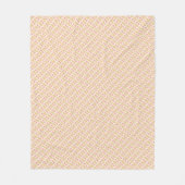 Ornamenten van Floral Fleece Deken (Voorkant)