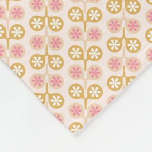 Ornamenten van Floral Fleece Deken