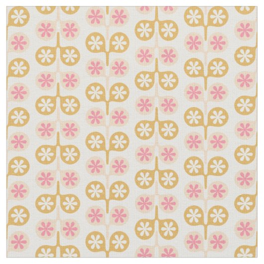 Ornamenten van Floral Stof (Close Up)