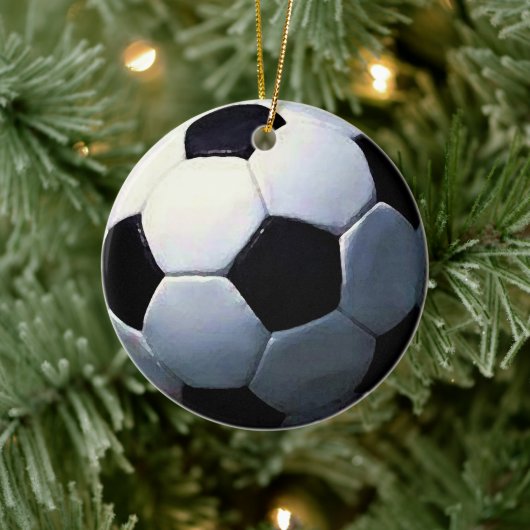 Ornamenten van footballs - Voetbal (Boom)