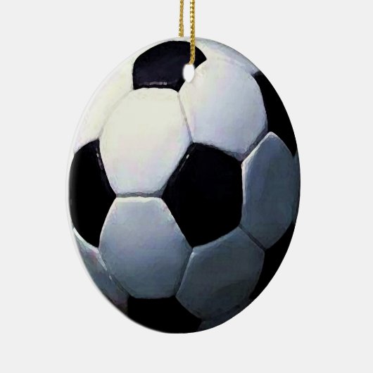 Ornamenten van footballs - Voetbal (Rechts)