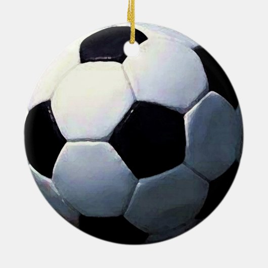 Ornamenten van footballs - Voetbal (Achterkant)