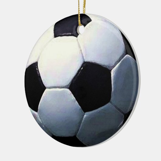 Ornamenten van footballs - Voetbal (Links)