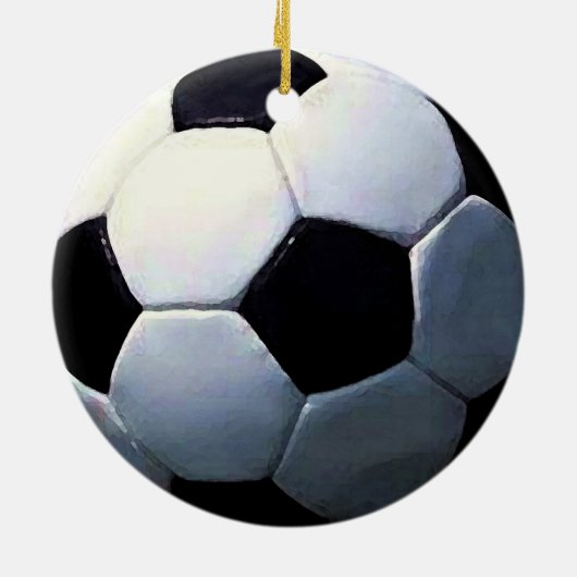 Ornamenten van footballs - Voetbal (Achterkant)