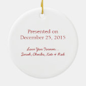 Ornamenten voor Beste Moeder Award (Achterkant)