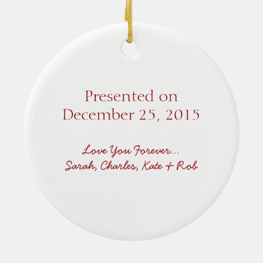 Ornamenten voor Beste Moeder Award (Achterkant)