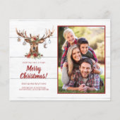 Ornamenten voor budgettaire bijtende kerstfeestdag (Voorkant)