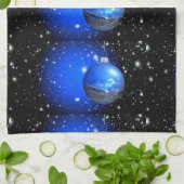 ornamenten voor de kerstavond van de kerst theedoek (Gevouwen)