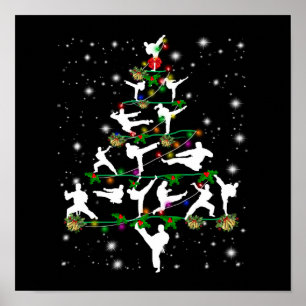 Ornamenten voor decor kerstbomen op maat poster