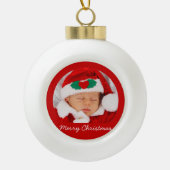 Ornamenten voor kerstbal met Baby (Voorkant)