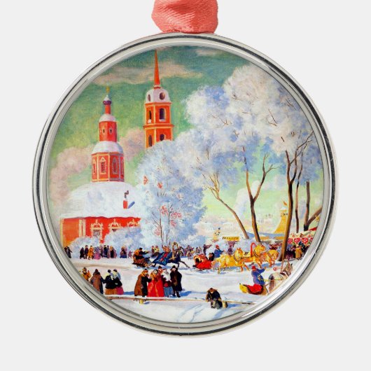 Ornamenten voor kerstcadeautjes voor de Russische  (Voorkant)