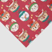 Ornamenten voor kerstCartoon Tissuepapier (Detail)