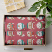 Ornamenten voor kerstCartoon Tissuepapier (Geschenk)