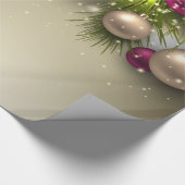 Ornamenten voor kerstfeestdagen - Multi Cadeaupapier (Hoek)