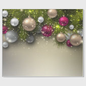 Ornamenten voor kerstfeestdagen - Multi Cadeaupapier (Vlak)