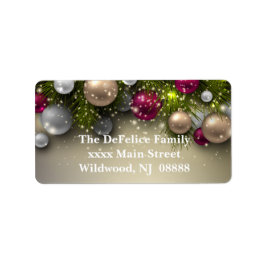 Ornamenten voor kerstfeestdagen - Multi Etiket