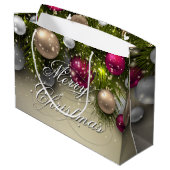 Ornamenten voor kerstfeestdagen - Multi Large Cadeautasje (Achterkant Gekanteld)