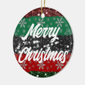 Ornamenten voor kerstkerstbomen met Afrikaanse kle (Links)