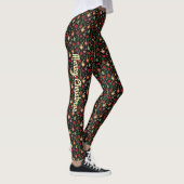 Ornamenten voor kerstLeggings - Aangepaste kleure Leggings (Rechts)