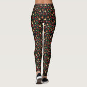 Ornamenten voor kerstLeggings -  Aangepaste kleure Leggings (Achterkant)