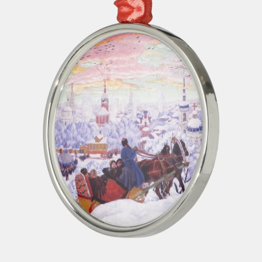 Ornamenten voor Russische kerstcadeautjes (Links)