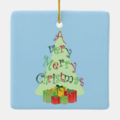 Ornamenten voor vrolijke kerstbomen (Achterkant)