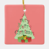 Ornamenten voor vrolijke kerstbomen (Voorkant)