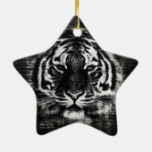  Ornamenten voor zwarte en witte tijger (Achterkant)