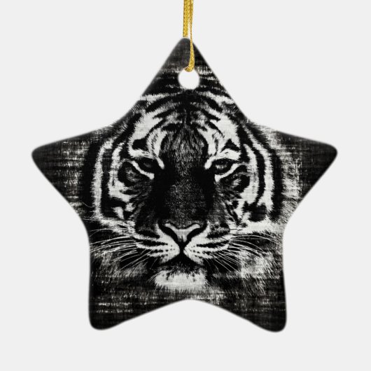  Ornamenten voor zwarte en witte tijger (Achterkant)