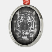 Ornamenten voor zwarte en witte tijger (Links)