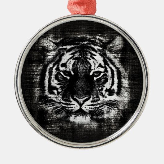 Ornamenten voor zwarte en witte tijger (Voorkant)