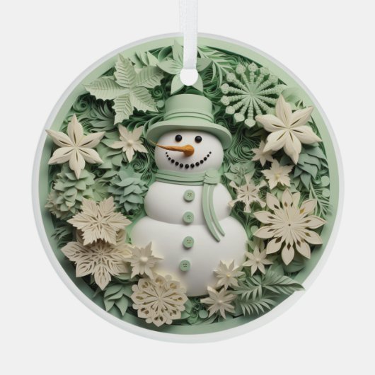 Ornaments Glas Ornament (Achterkant)