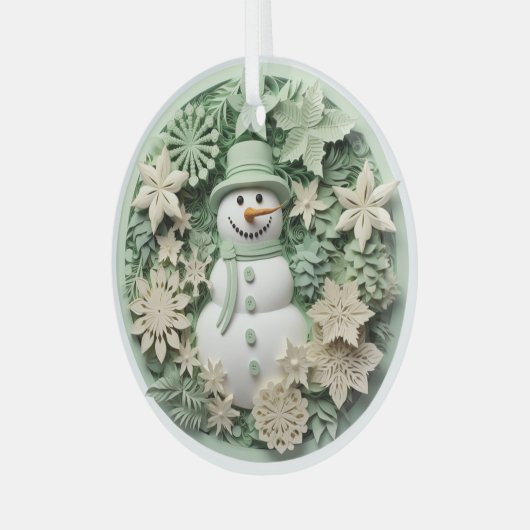 Ornaments Glas Ornament (Voorkant links)