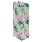 ornaments wijn cadeautas (Voorkant Gekanteld)