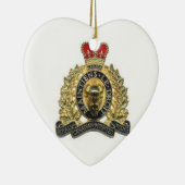 Ornance core heart rcmp keramisch ornament (Rechts)
