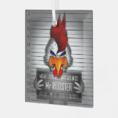Ornance En Glas Mr Rooster Ornament (Voorkant links)