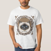 Ornate Birman Cat  T-shirt (Voorkant)