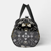 Ornate black and white floral pattern  plunjezak (Rechts)