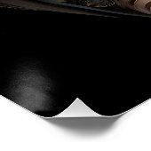 Ornate Clockwork Owl Perfect Poster (Hoek)