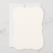 Ornate Conservatory Wedding Kaart (Achterkant)