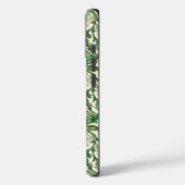 Ornate dark green acanthus leaves pattern Case-Mate iPhone case (Achterkant / Links)