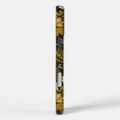 Ornate floral pattern with large gold flowers  Case-Mate iPhone case (Achterkant / Rechts)