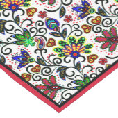 Ornate floral short table runner korte tafelloper (Hoek)
