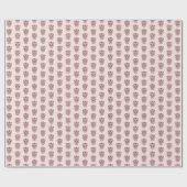 Ornate Floral Wrapping Paper Cadeaupapier (Vlak)