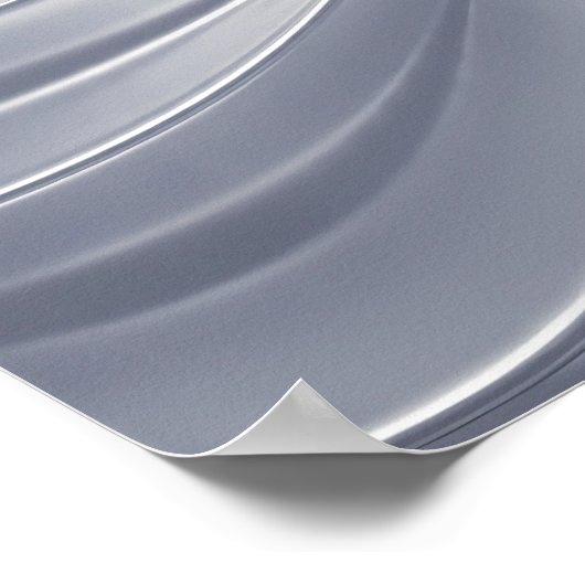 Ornate Flow Ooze Decoupage Template Line Art Poster (Hoek)