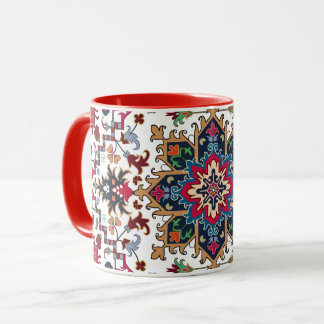 Ornate Geometric Floral Pattern Mok