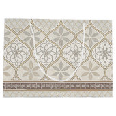Ornate Geometric Floral Tile Pattern (2) Groot Cadeauzakje (Achterkant)