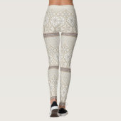 Ornate Geometric Floral Tile Pattern (2) Leggings (Achterkant)