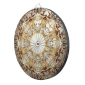 Ornate Gold Dartboard Dartbord (Voorkant Rechts)